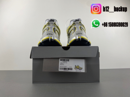Balenciaga 7.5 silver yellow black 779066-W3RBXP-9710 - Image 8