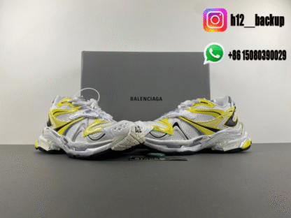 Balenciaga 7.5 silver yellow black 779066-W3RBXP-9710