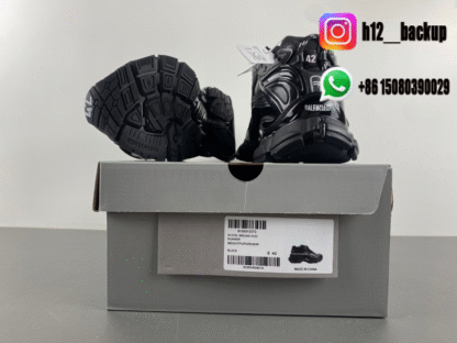 Balenciaga 7.5 All Black 813793-WRUNG 0123 - Image 6