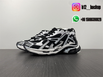 Balenciaga Runner 7 Gery Black 772774-W3RNY-DI1 - Image 2