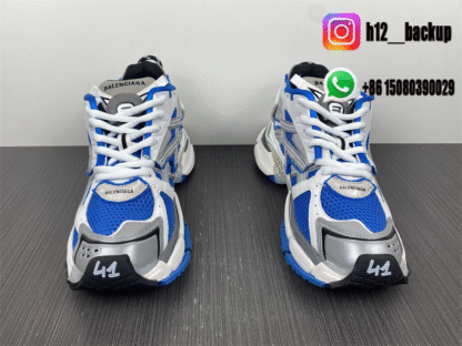 Balenciaga Runner 7 Blue White 772774-W3RNY-DI2 - Image 6