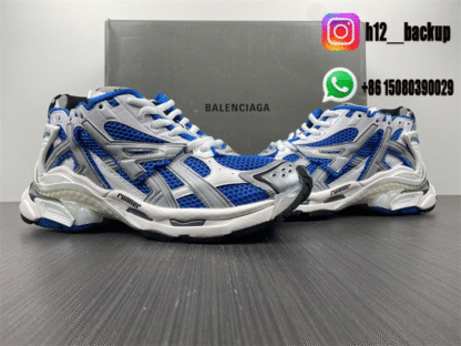 Balenciaga Runner 7 Blue White 772774-W3RNY-DI2