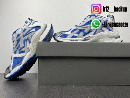 Balenciaga Runner 7 Blue White 772774-W3RNY-DI2 - Image 5