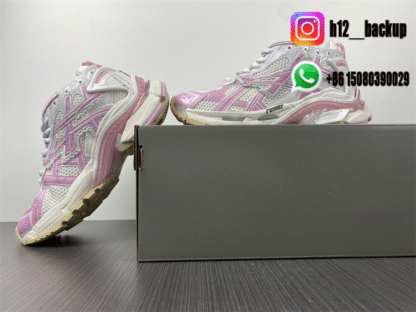 Balenciaga Runner 7 Pink White 772774-W3RNY-DI3 - Image 5