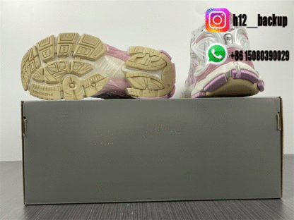 Balenciaga Runner 7 Pink White 772774-W3RNY-DI3 - Image 4