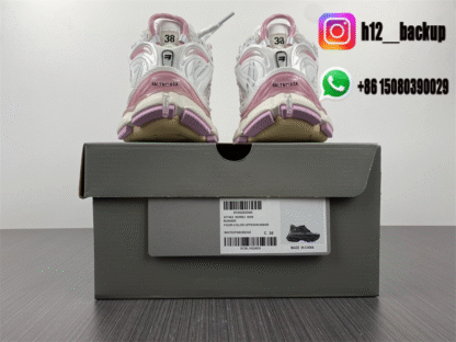 Balenciaga Runner 7 Pink White 772774-W3RNY-DI3 - Image 2