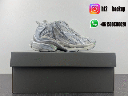 Balenciaga Runner 7 Gery White 772774-W3RNY-DI5 - Image 2