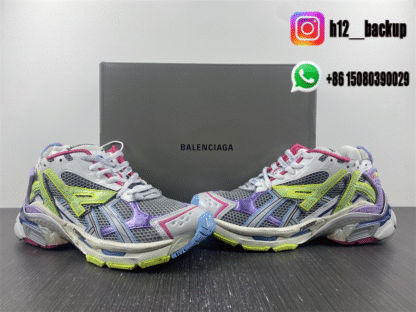 Balenciaga Runner 7 Green White 772774-W3RNY-DI7