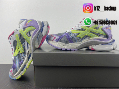 Balenciaga Runner 7 Green White 772774-W3RNY-DI7 - Image 4