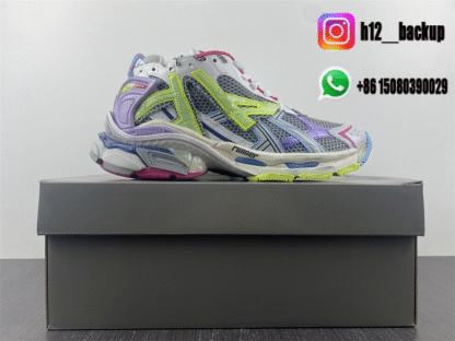 Balenciaga Runner 7 Green White 772774-W3RNY-DI7 - Image 2