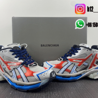 Balenciaga Runner 7 Blue Orange 772774-W3RNY-DI8
