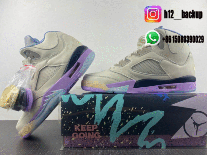 DJ Khaled × Nike Air Jordan 5 Retro SP "Sail" DV4982-175 - Image 5