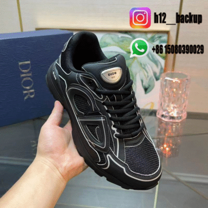 Dior B30 Triple Black 3SN279ZRF_ID1 - Image 4
