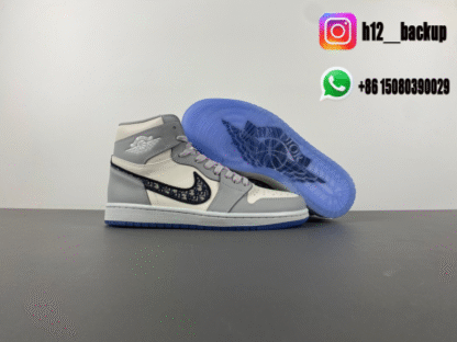 Dior x Air Jordan 1 High CN8607-002 - Image 3