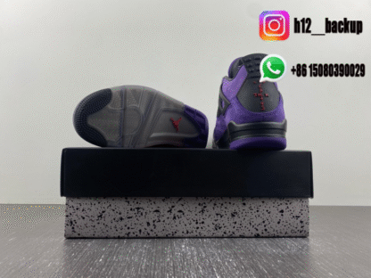 Air Jordan 4 Retro Travis Scott Purple 766296-LN4 - Image 8