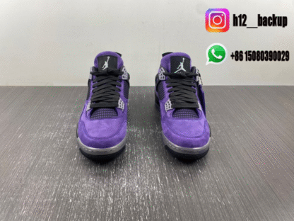 Air Jordan 4 Retro Travis Scott Purple 766296-LN4 - Image 5