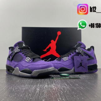 Air Jordan 4 Retro Travis Scott Purple 766296-LN4