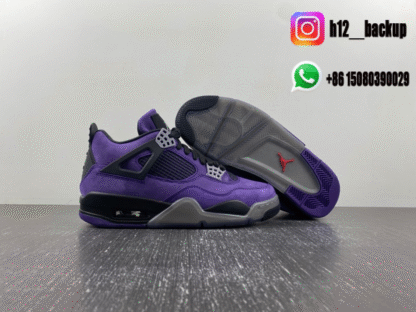Air Jordan 4 Retro Travis Scott Purple 766296-LN4 - Image 3