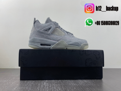 KAWS x Air Jordan 4 “Cool Grey” 930155-003 - Image 8