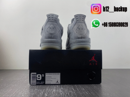 KAWS x Air Jordan 4 “Cool Grey” 930155-003 - Image 7
