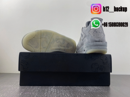 KAWS x Air Jordan 4 “Cool Grey” 930155-003 - Image 6