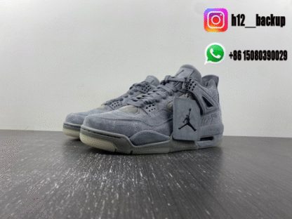 KAWS x Air Jordan 4 “Cool Grey” 930155-003 - Image 2