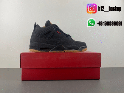 Levi's x Air Jordan 4 Retro A02571-001 - Image 7
