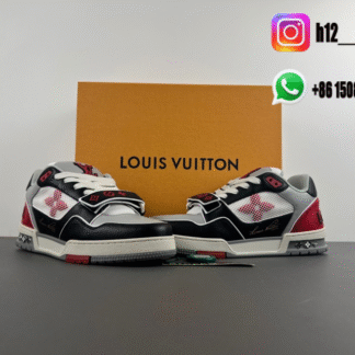 Louis Vuitton Trainer Black Red LV2025-ID10