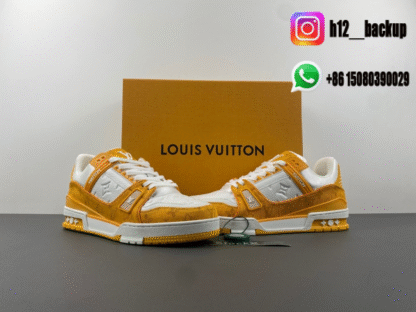 Louis Vuitton Trainer yellow white LV2025-ID11