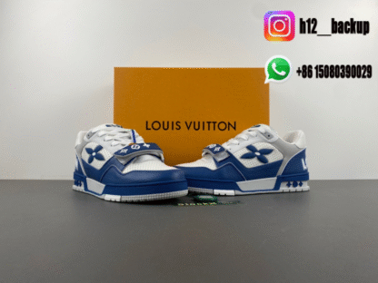 Louis Vuitton Trainer Blue White LV2025-ID15