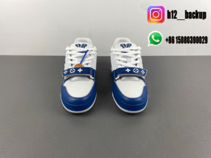 Louis Vuitton Trainer Blue White LV2025-ID15 - Image 2