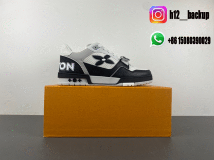 Louis Vuitton Trainer Black Gery LV2025-ID16 - Image 6