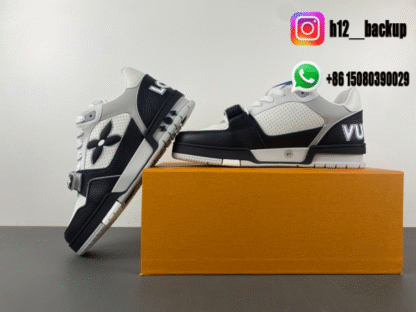 Louis Vuitton Trainer Black Gery LV2025-ID16 - Image 4