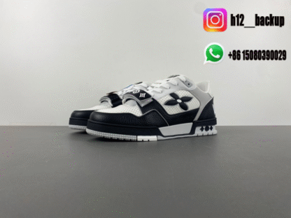 Louis Vuitton Trainer Black Gery LV2025-ID16 - Image 2