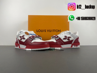 Louis Vuitton Trainer Red White LV2025-ID17