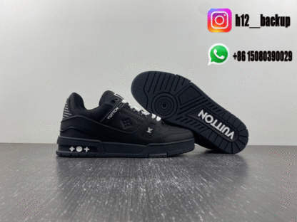 Louis Vuitton Trainer All Black LV2025-ID18 - Image 8
