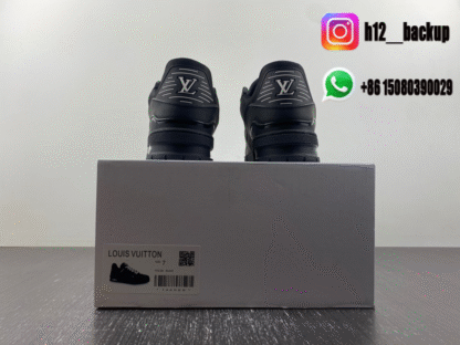 Louis Vuitton Trainer All Black LV2025-ID18 - Image 6