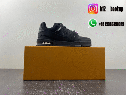 Louis Vuitton Trainer All Black LV2025-ID18 - Image 5