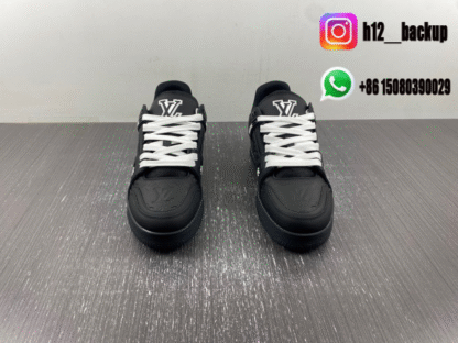 Louis Vuitton Trainer All Black LV2025-ID18 - Image 3