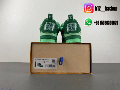 Louis Vuitton Trainer Green LV2025-ID5 - Image 8