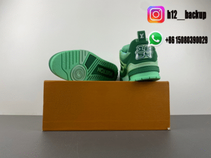 Louis Vuitton Trainer Green LV2025-ID5 - Image 6