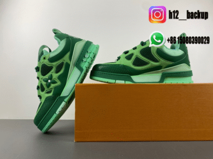 Louis Vuitton Trainer Green LV2025-ID5 - Image 4