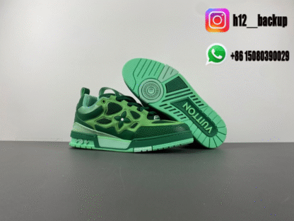 Louis Vuitton Trainer Green LV2025-ID5 - Image 3