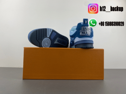 Louis Vuitton Trainer Blue LV2025-ID6 - Image 6