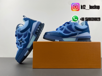 Louis Vuitton Trainer Blue LV2025-ID6 - Image 5