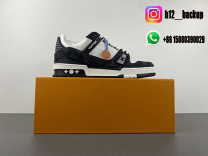 Louis Vuitton Trainer Black Pink LV2025-ID8 - Image 8