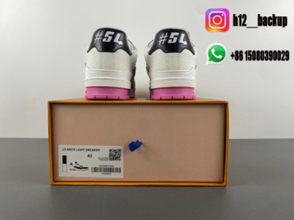 Louis Vuitton Trainer Black Pink LV2025-ID8 - Image 7