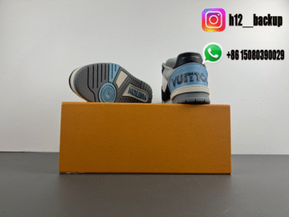 Louis Vuitton Trainer Black Blue LV2025-ID9 - Image 4