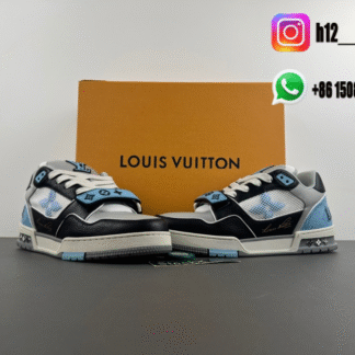 Louis Vuitton Trainer Black Blue LV2025-ID9