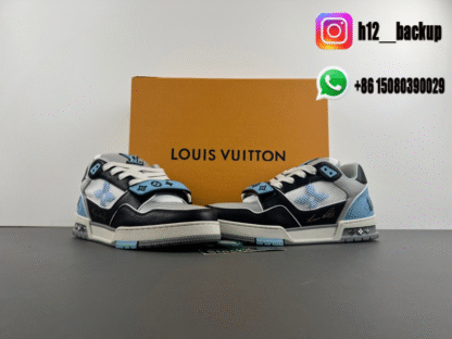 Louis Vuitton Trainer Black Blue LV2025-ID9